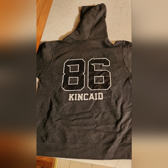 NWT Buffalo Bills Dalton Kincaid 86 Hoodie Charcoal Med - Picture 3 of 7